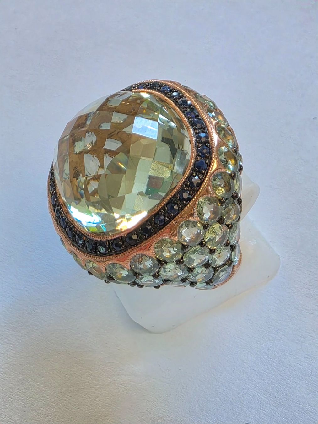 Ringe: Ring Prasiolith Safir Grösse 54 – Neu (gemäss Beschreibung) aus Zürich von Bieter04 3