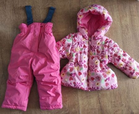 Vetement dHiver pour fille 1 ans t.80cm