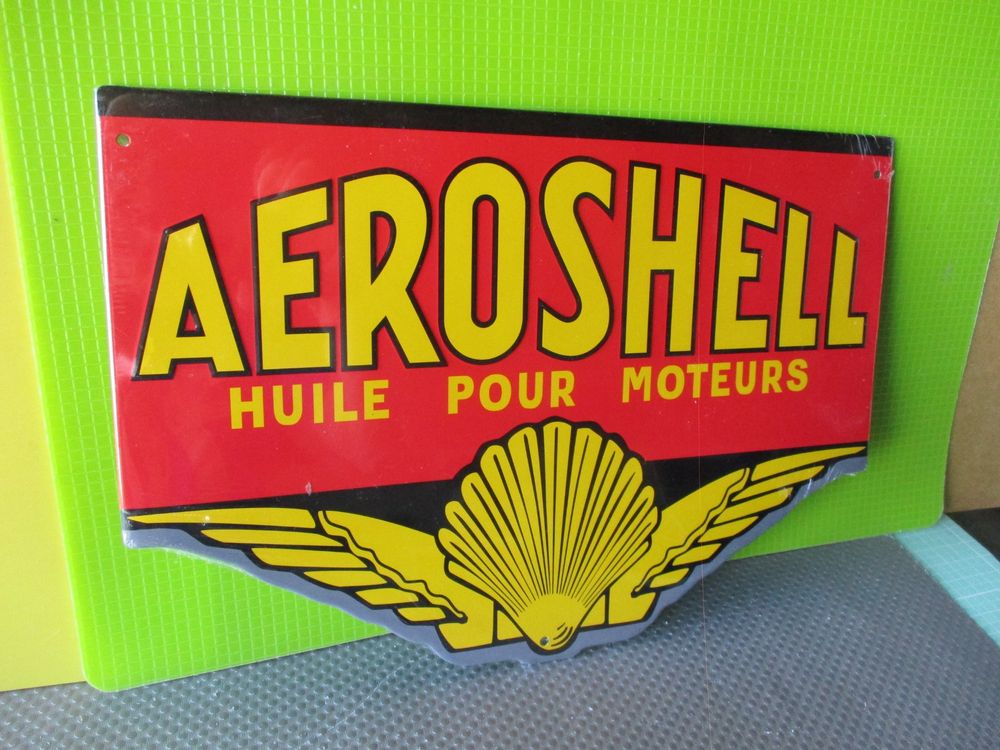 Aeroshell Oel Blechschild Repro - ca. 29 x 20 cm (Gebraucht) in Ottikon ...