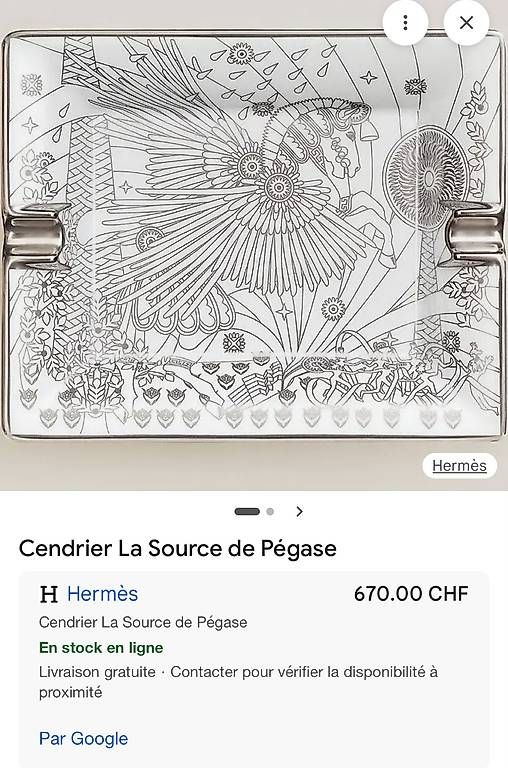 Portacenere: Cendrier Hermès  – Usato da Chêne-Bougeries venduto da luc_pqc6 4