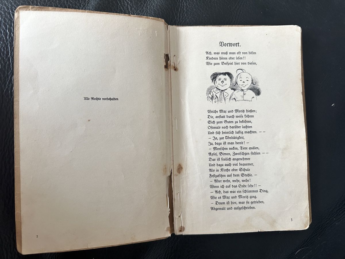 Libri: Max und Moritz – Usato da Basel venduto da boo_dc8c 2