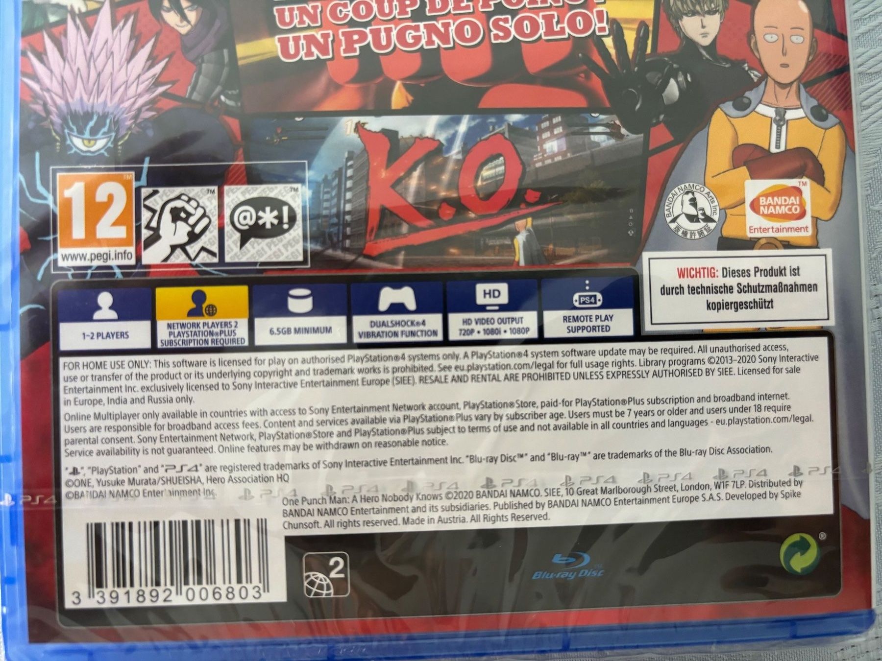 Giochi: One Punch Man (NEU) – Nuovo e nell'imballaggio originale da Frenkendorf venduto da Fionchen 2