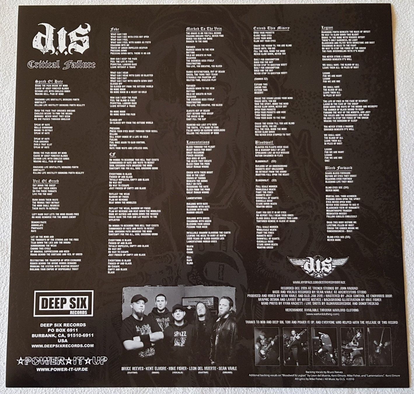 Dischi in vinile: Destroyed In Seconds - Critical Failure - US Press - OIS – Nuovo (secondo la descrizione) da Uster venduto da Zardodel 6