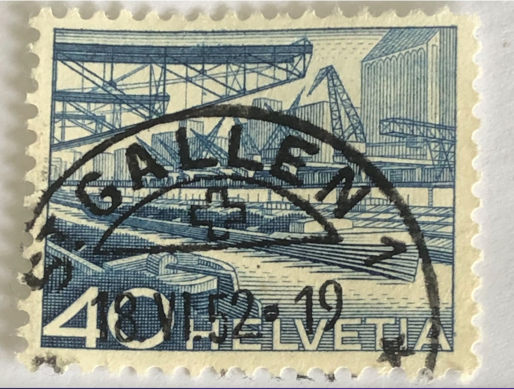 Alle Briefmarken: Nr. 304 mit VollStempel     – Gebraucht aus Aarau von Billa007