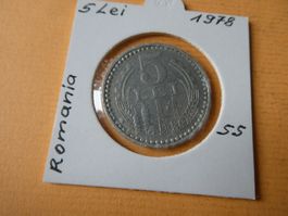 Rumänien 1978, 5 Lei