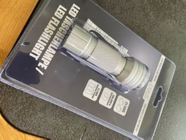 EAXUS LED Taschenlampe 21 LEDs Aluminium neu