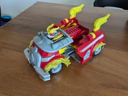 Paw Patrol Mighty Pups Fahrzeug Marshall – Transformierbar!