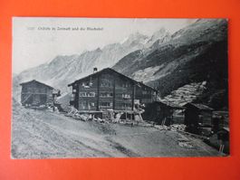 ZERMATT, Mischabel / Gel. 1911 / Ansichtskarte