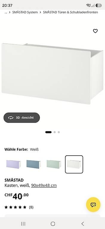 Ikea Cassapanche: Smastad truhe – Usato da Birmenstorf AG venduto da JenniferLopetrone