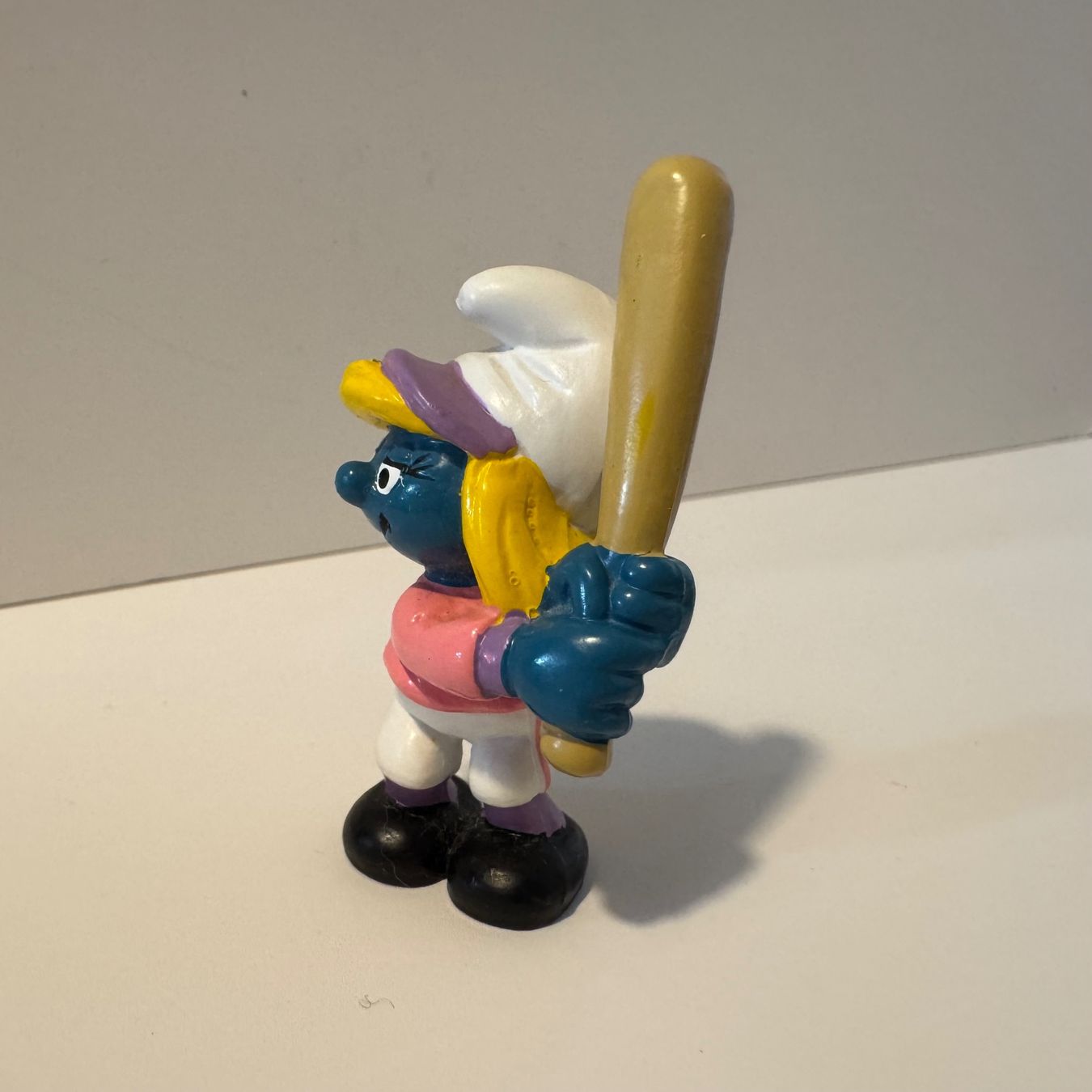 Schleich Statuette: Original Schleich Schlumpf - Baseball Schlumpfine – Usato da Fislisbach venduto da chili2006 1