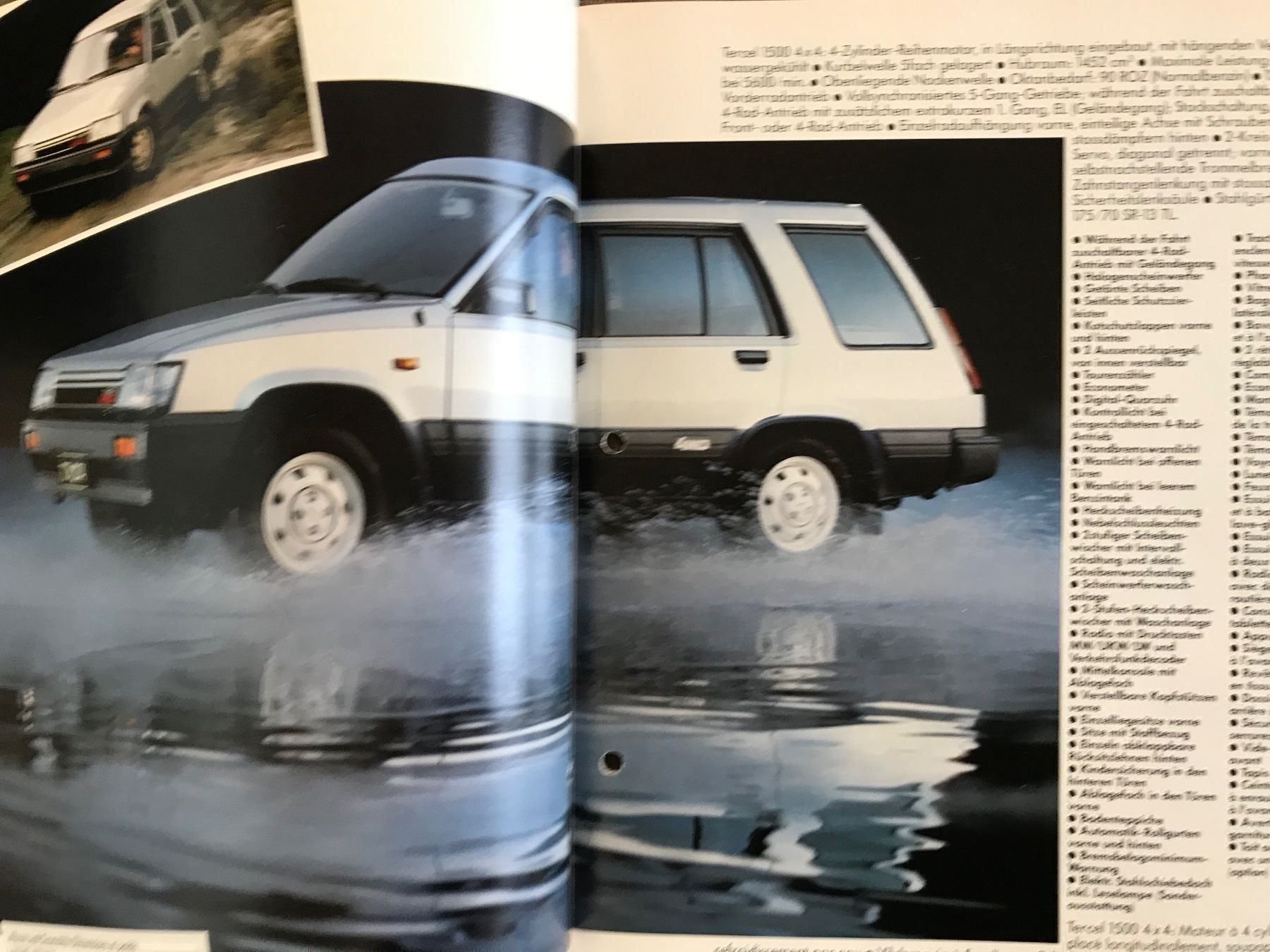 Toyota Dokumente: Toyota  Tercel Prospekt – Gebraucht aus Balterswil von Jeko1967 3
