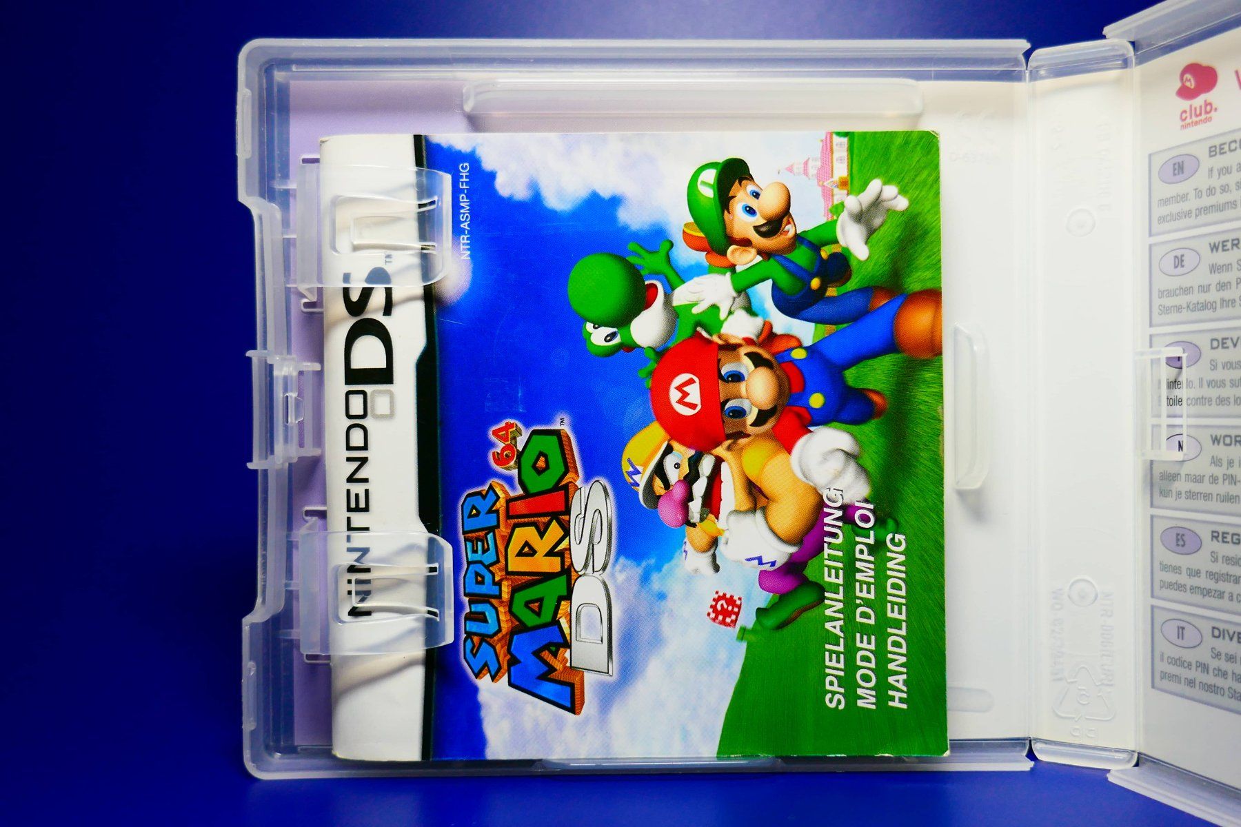 Nintendo Giochi: Super Mario 64 DS - Nintendo DS – Usato da Vuarrens venduto da Espace-Retro 1