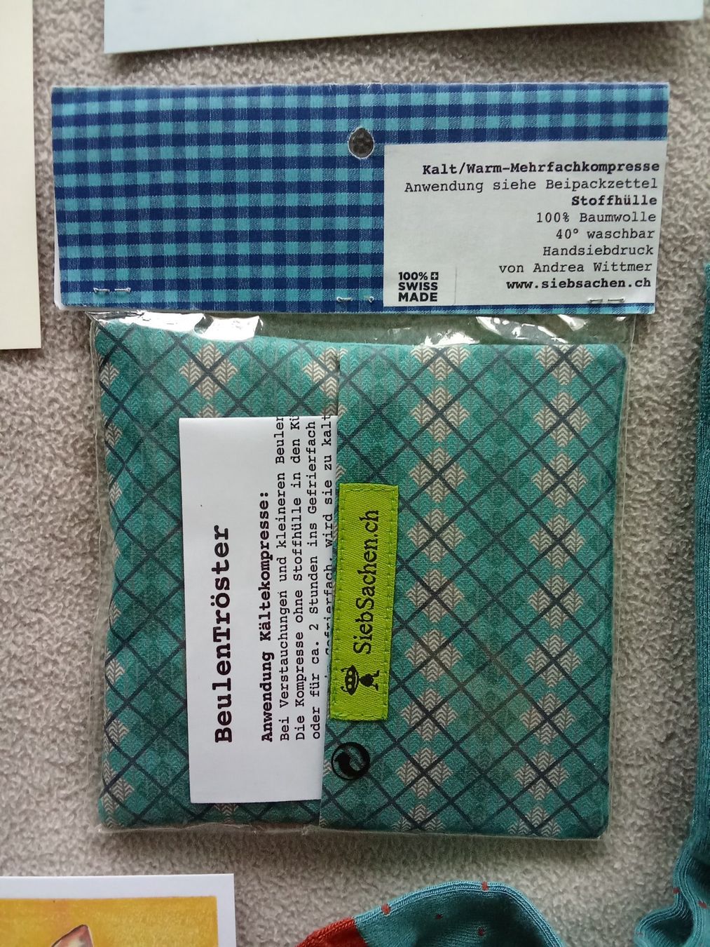 Calze: Für Fuchsfreunde: Beulentröster, Socken, Postkarten als SET – Nuovo (secondo la descrizione) da Rothrist venduto da derailed1987 2