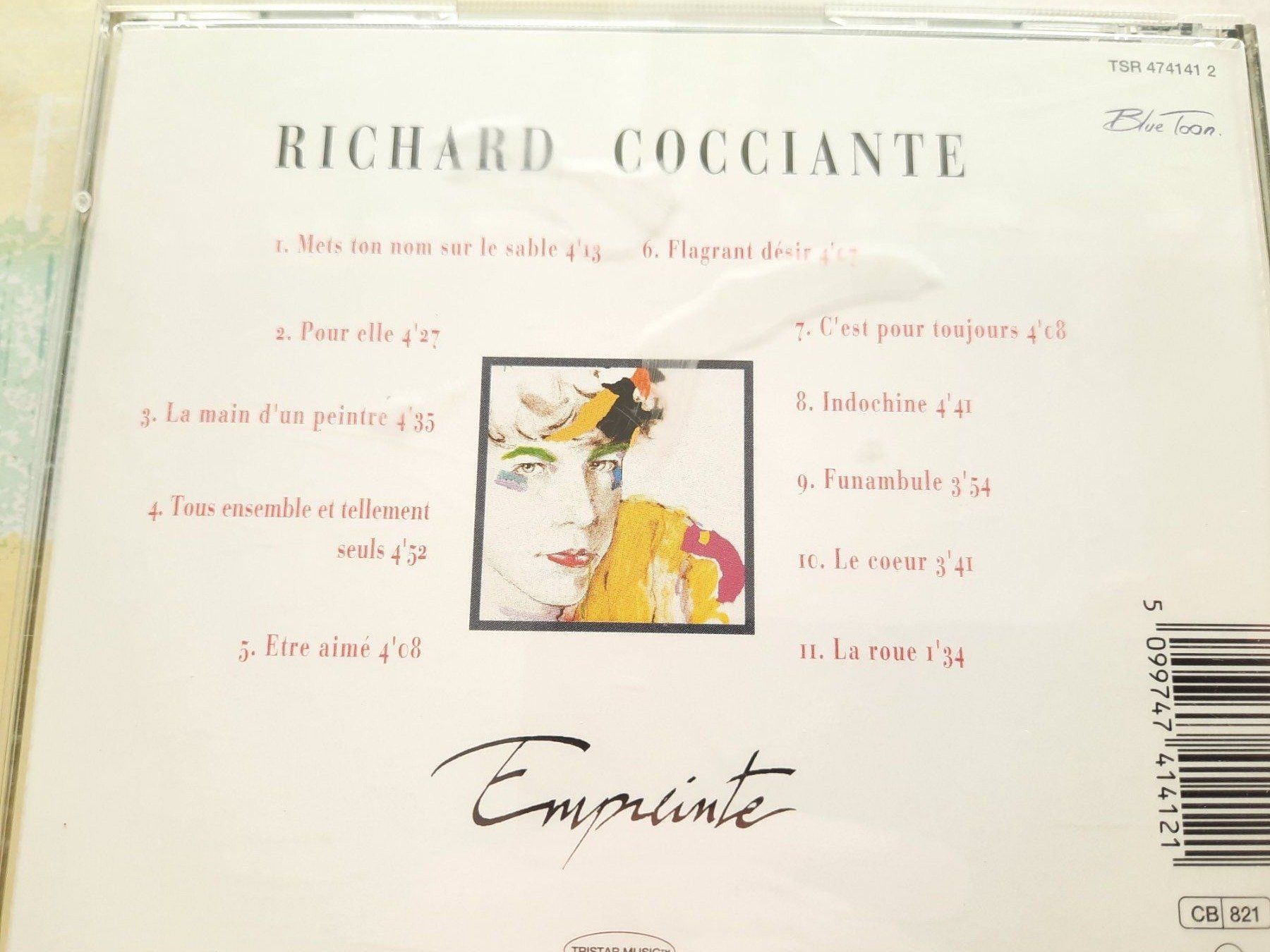 CD: Cd Richard Cocciante - Empreinte – Usato da Pully venduto da bro_n52j 3