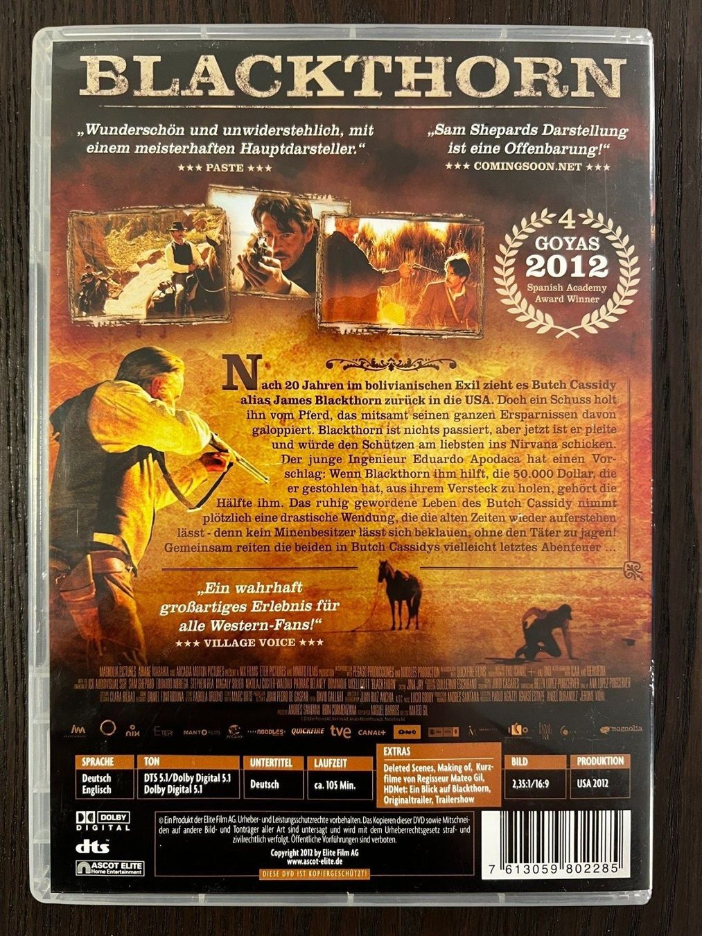 Tutti i DVDs: Blackthorn – Usato da Zürich venduto da FilmFreunde 1