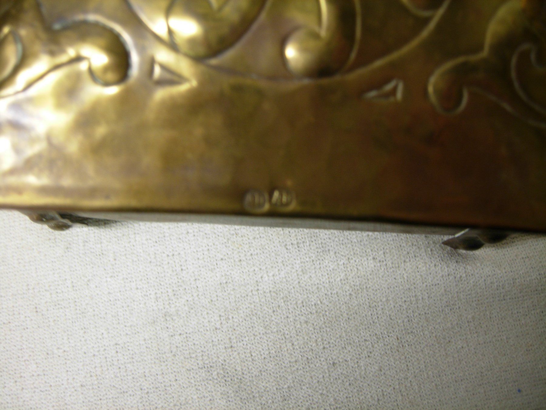 Pots: Art Deco Deckel-Dose um1925-Messing – D'occasion à Luzern par Lucernauno 4