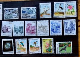 MONACO timbres neufs **  ~1991