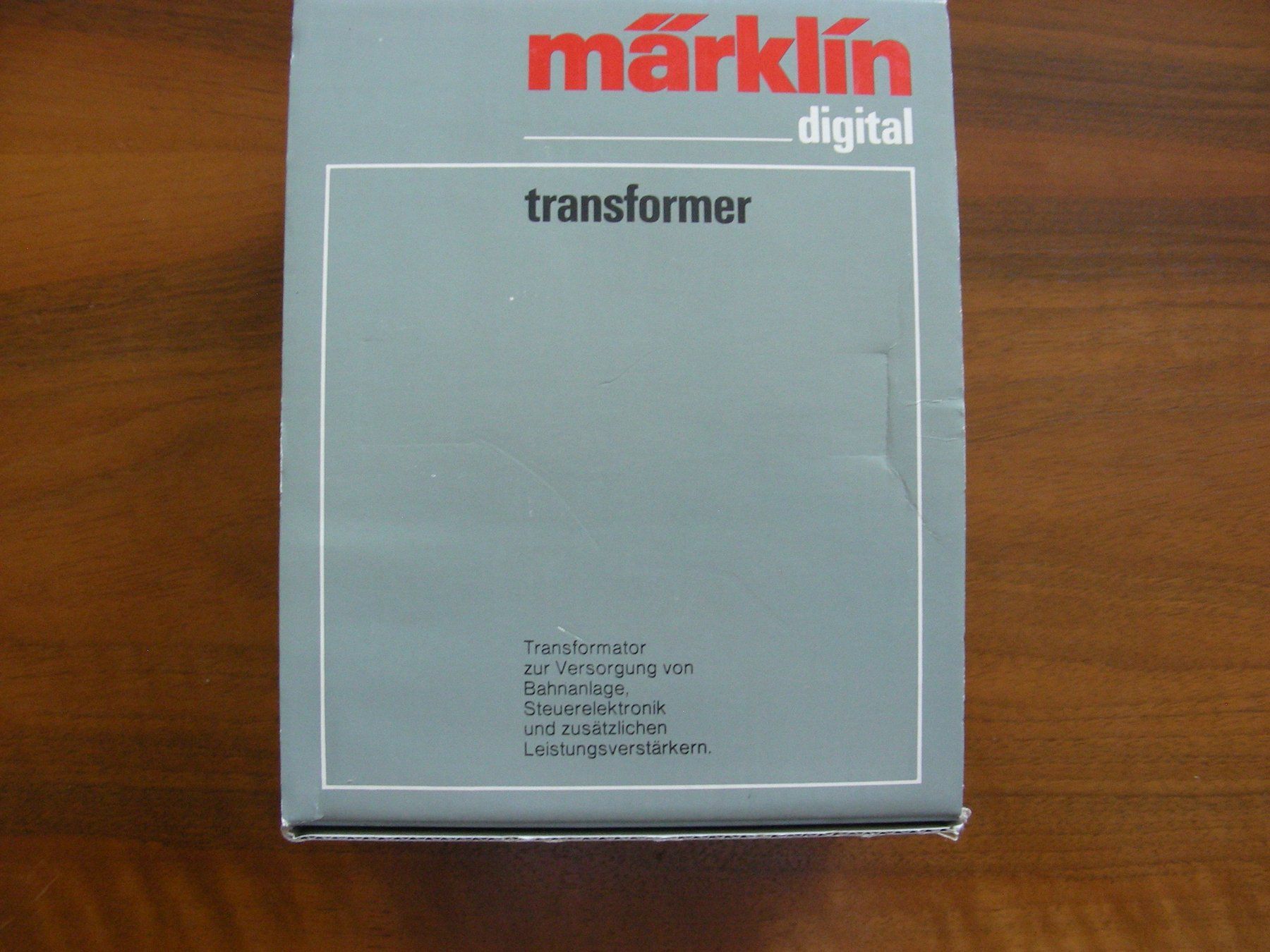 Märklin Modellini di ferrovie: Märklin Transformateur 6002 – Usato da Villars-Burquin venduto da Rodjeurs
