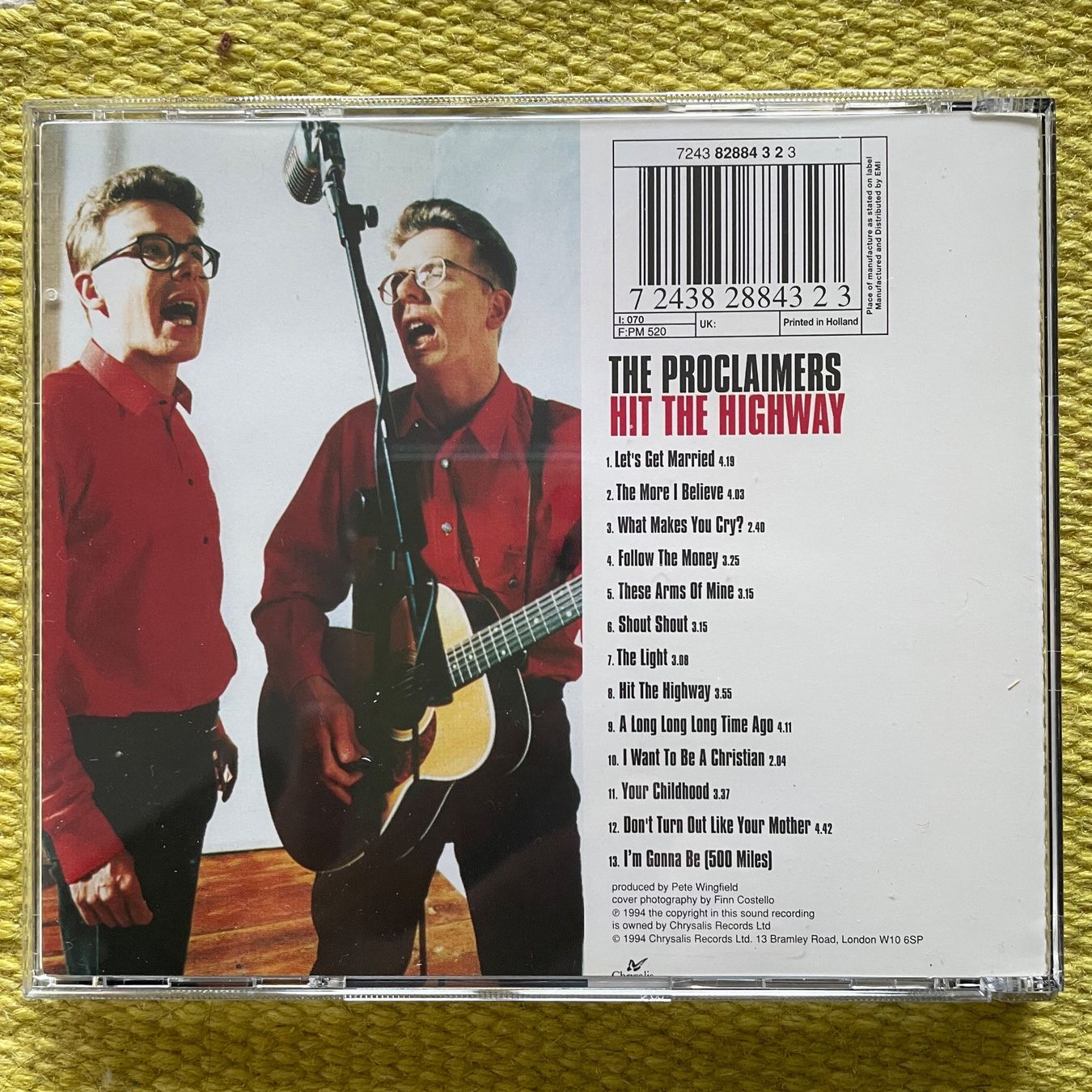 CD: PROCLAIMERS-HIT THE HIGHWAY – Usato da Rorschacherberg venduto da CD-Roli 1
