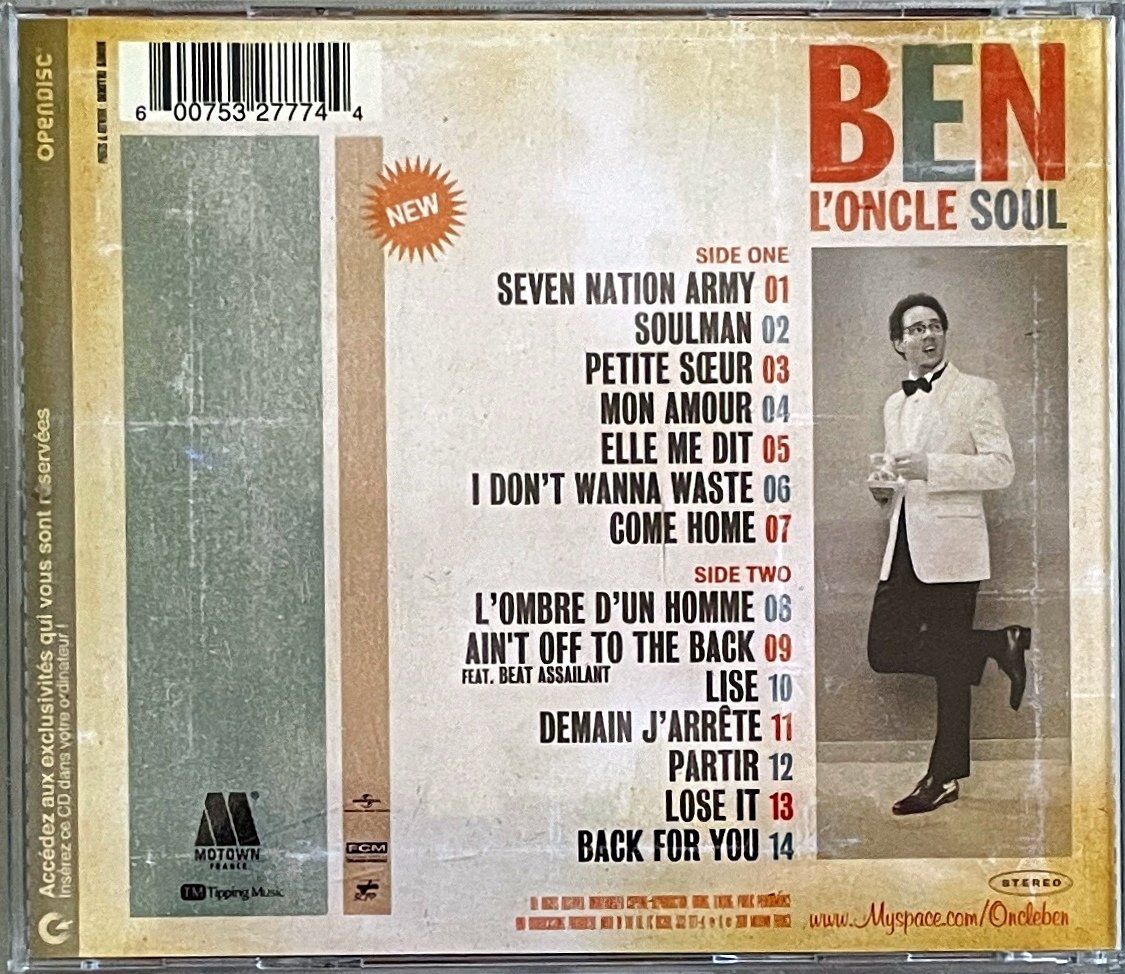 CD: Ben - L'Oncle Soul – Usato da Savagnier venduto da Ne2065 1