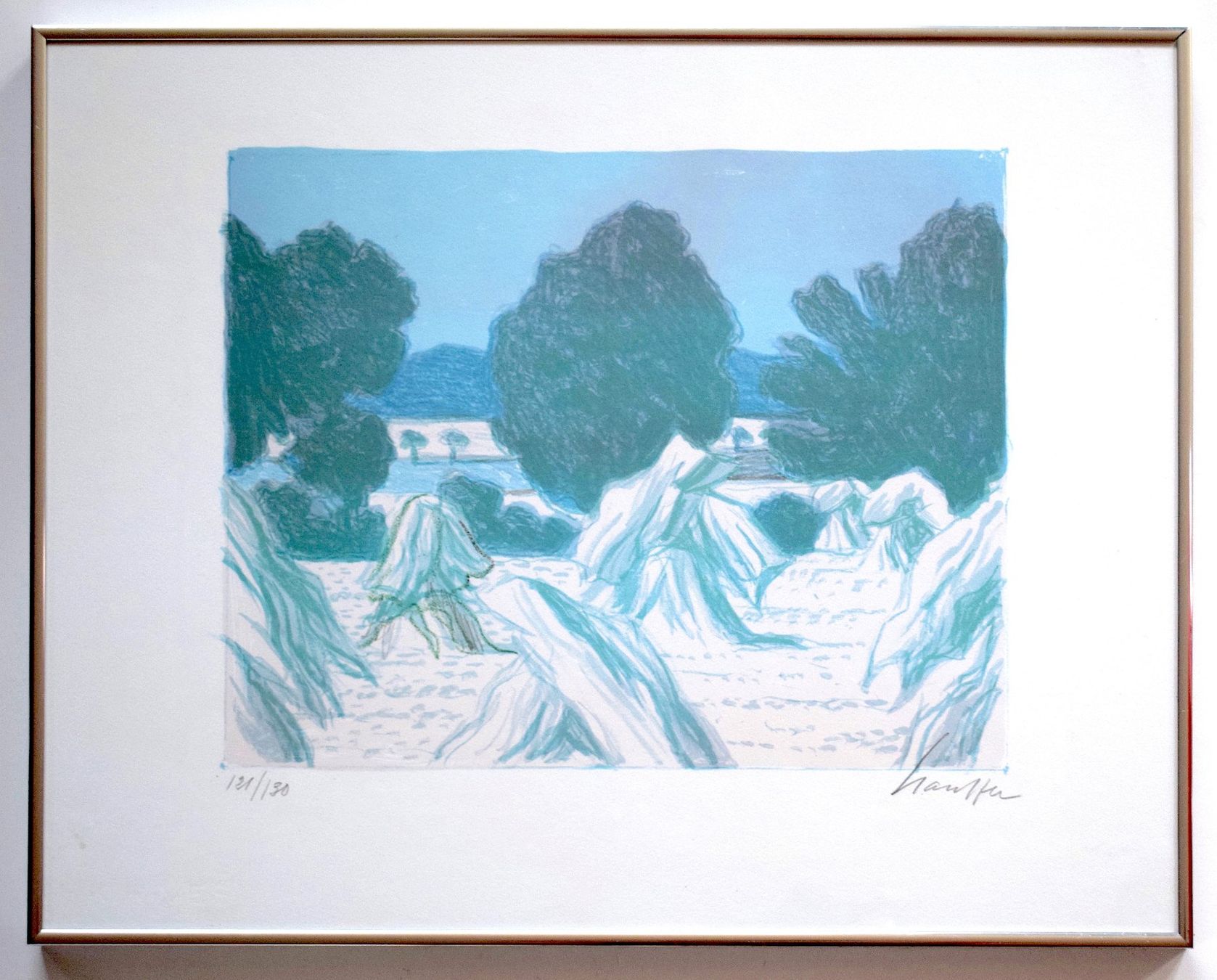 Grafiken & Lithographien: RAR Stauffer Fred Heuhocken Orig. Litho Landschaft Bern – Gebraucht aus Zürich von Kunstvoll