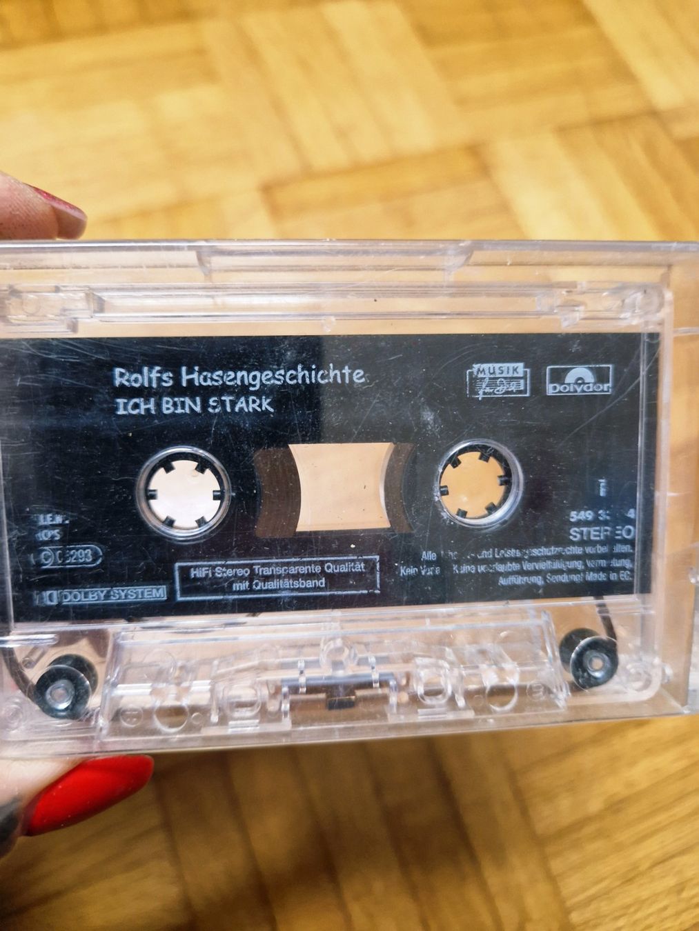 Kompaktkassetten: Kassette Rolfs Hasengeschichte  Ich bin stark – Gebraucht aus Stüsslingen von white_angel86 1