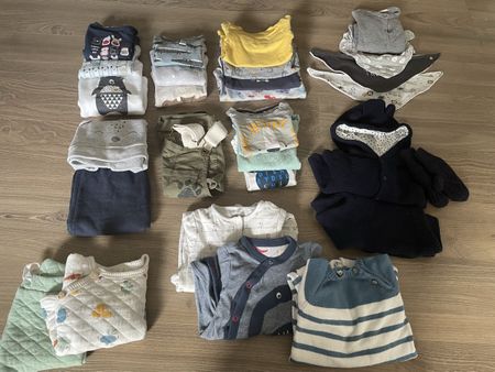 lot de vêtements bébé taille 67-71 cm / 6-9 mois