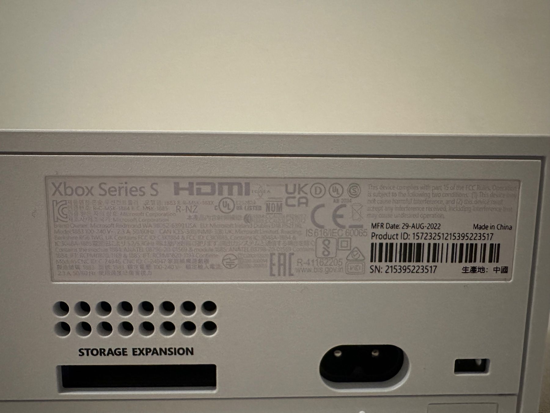 Microsoft Console: Xbox Series S + 512 GB Seagate Speichererweiterung – Usato da Winterthur venduto da adr_9cpb 8