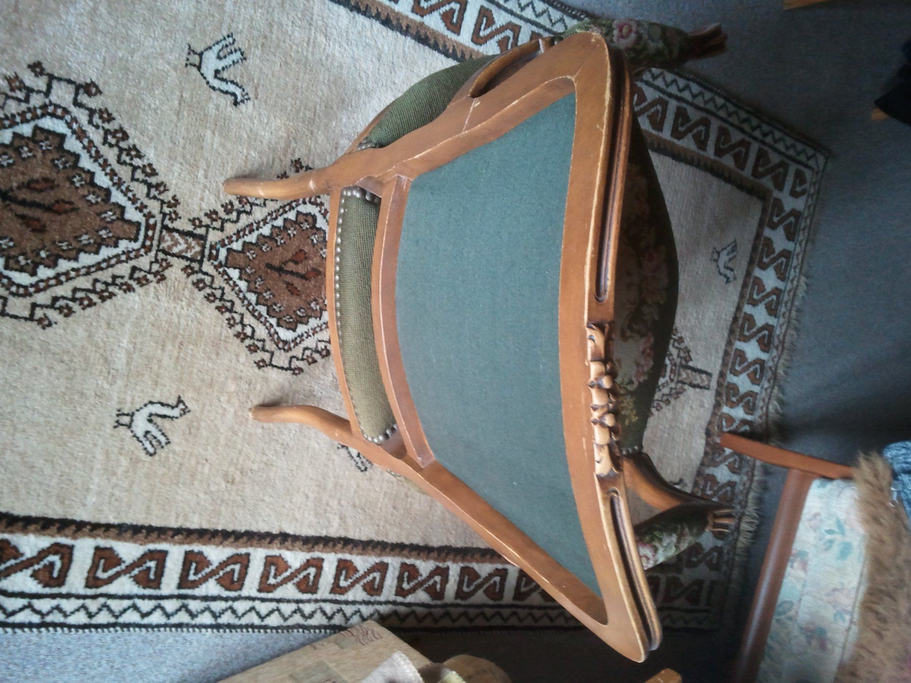 Sedie: Barockstuhl mit Armlehne. – Usato da Beatenberg venduto da fancy10 5