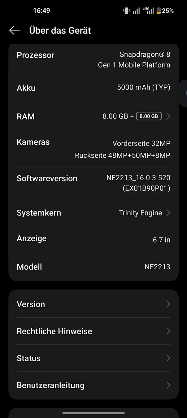 OnePlus Handys / Smartphones: OnePlus 10 Pro 5G 128GB Schwarz – Gebraucht aus Opfikon von murodjon 1