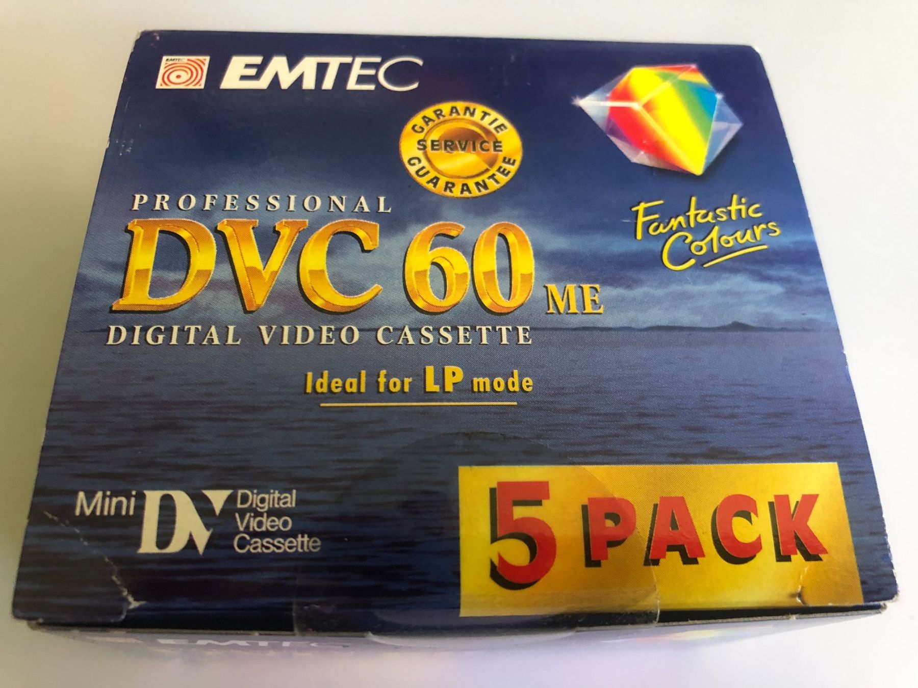 Musicassette: EMTEC DVC 60 ME neu und originalverpackt – Nuovo e nell'imballaggio originale da Zürich venduto da Tivoli2
