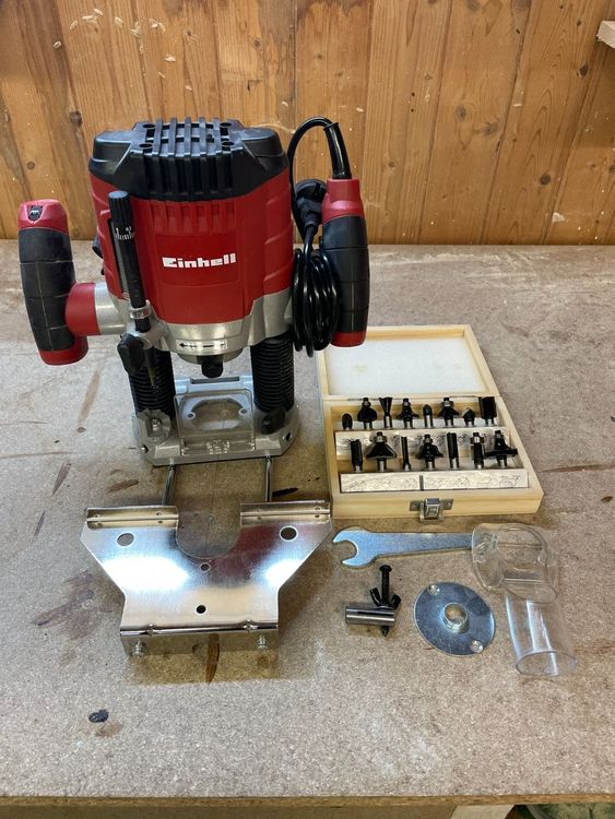 Einhell Oberfräse inkl. Einsätze (Gebraucht) in für CHF 91 – mit ...