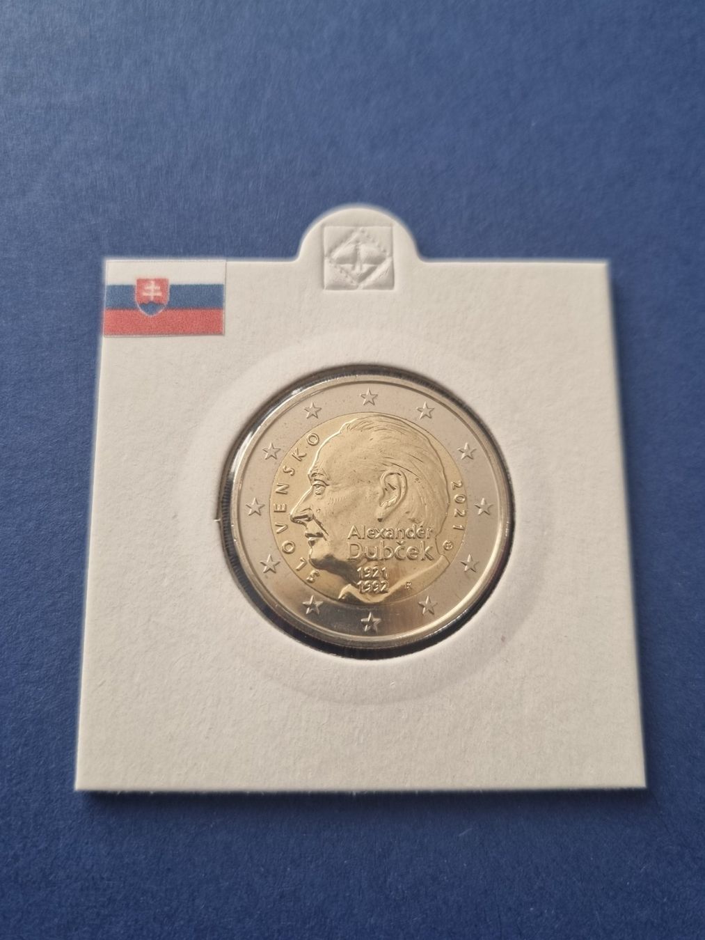 Toutes les monnaies: 2 Euro Slowakei 2021 Alexander Dubcek – Neuf (Voir description) à Unterägeri par Ferreira_81