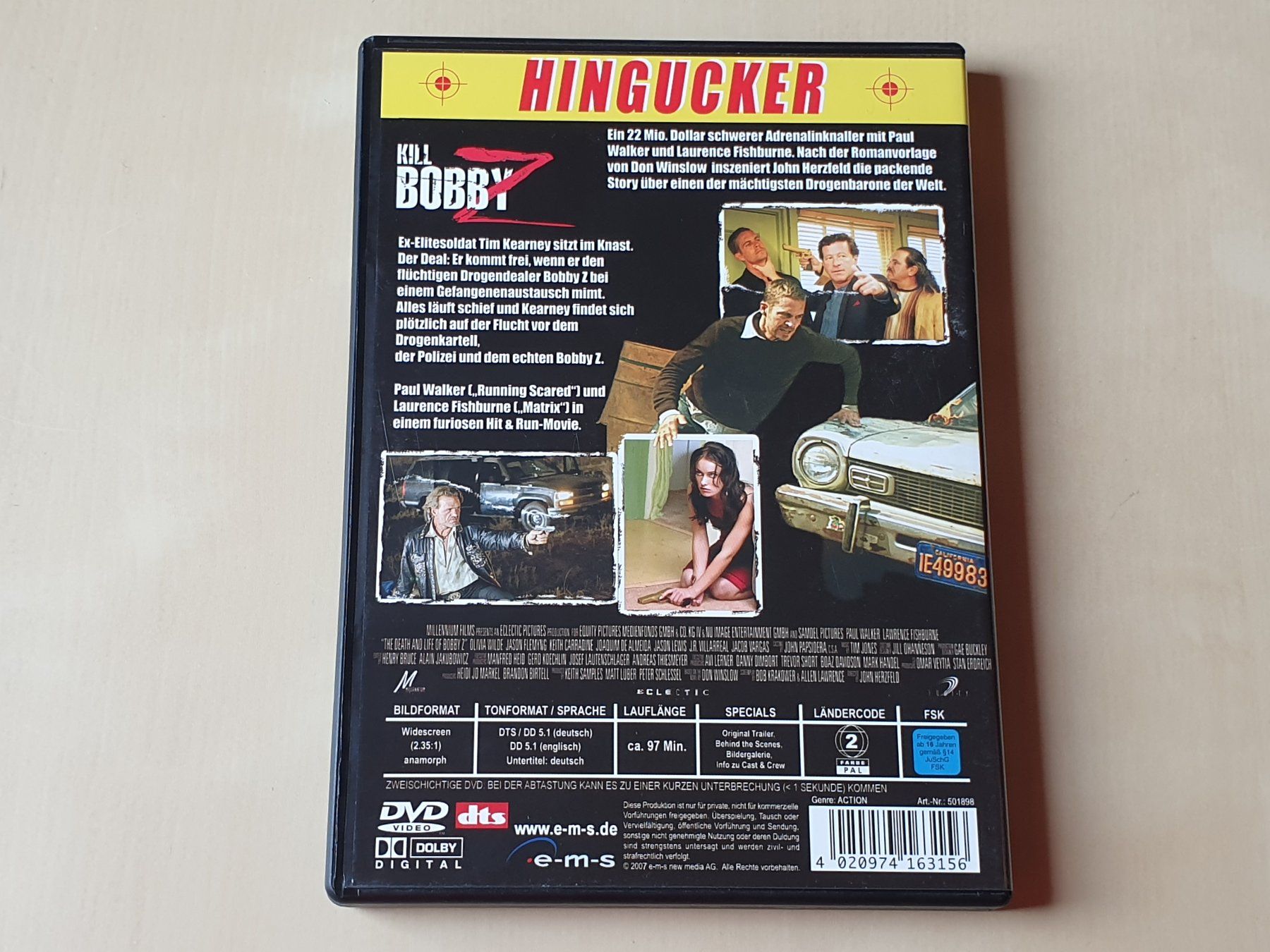 Alle DVDs: Kill Boby Z – Gebraucht aus Stansstad von collectorsshop 1