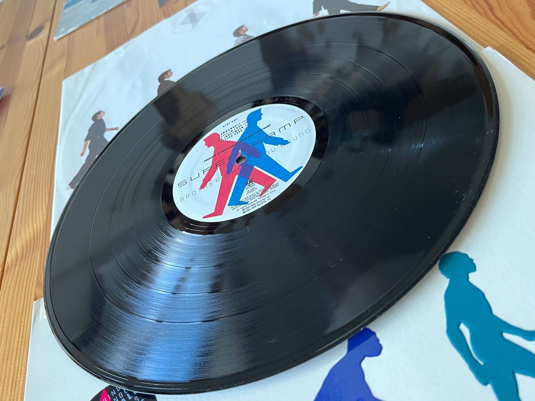 Schallplatten: Supertramp-  Brother where you bound - LP 12" – Gebraucht aus Zürich von Gurkis 4