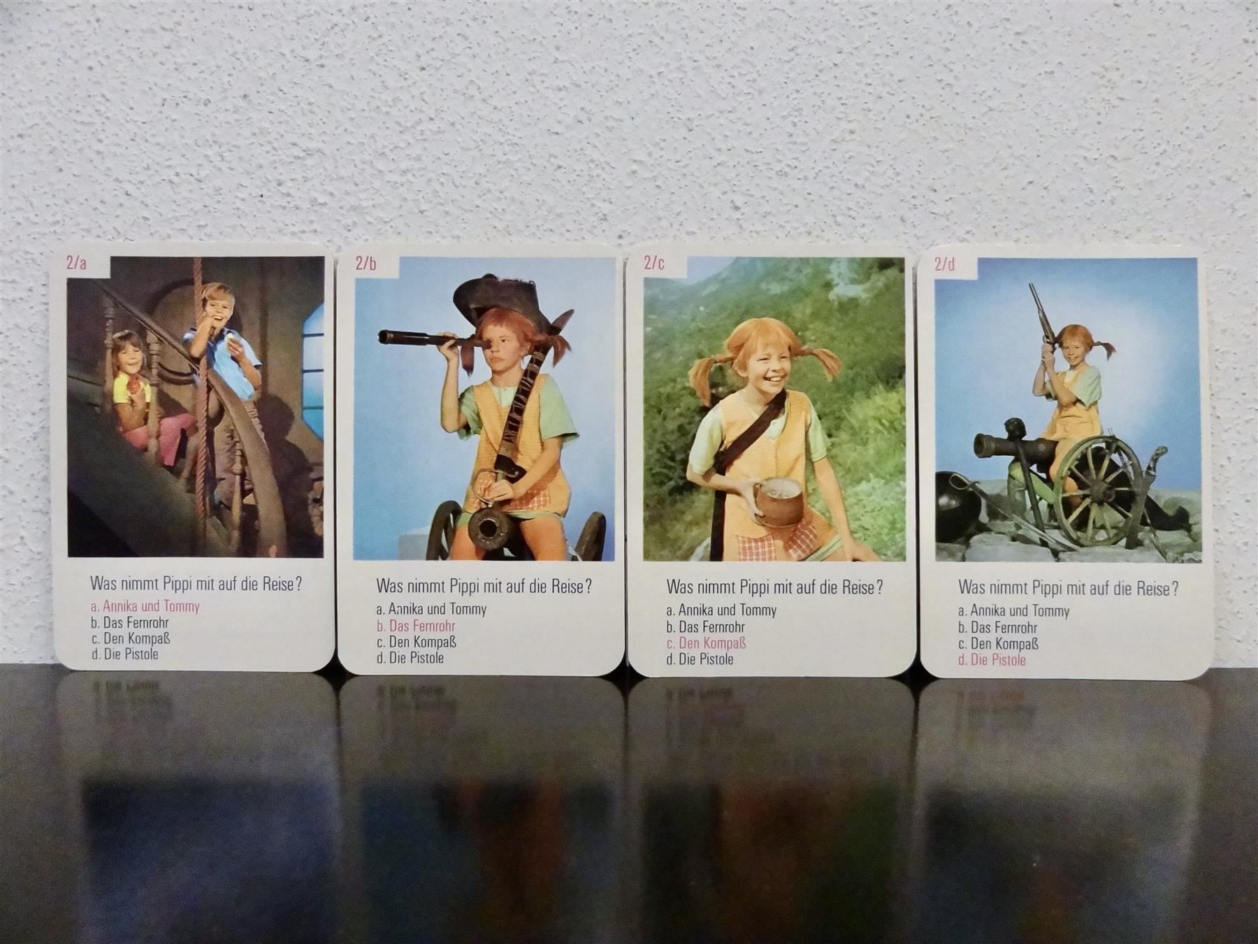 Ravensburger Giochi: schönes altes Quartett PIPPI LANGSTRUMPF – Usato da Kerzers venduto da wisaundso 4