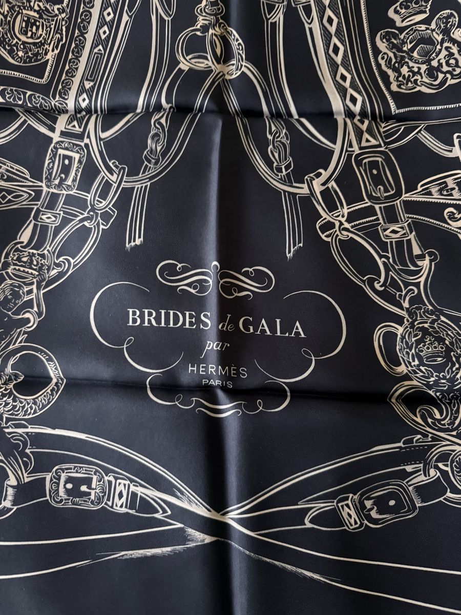 Hermès Foulard & Sciarpe: Hermès double neuf 90x90 Brides de Gala – Nuovo e nell'imballaggio originale da Genève venduto da Allisgood 6