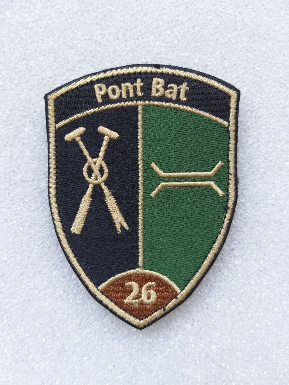 Placchette & Badge: Verbandsabzeichen Pont Bat 26 Kp 2 – Usato da Bauma venduto da SwissMilitaria