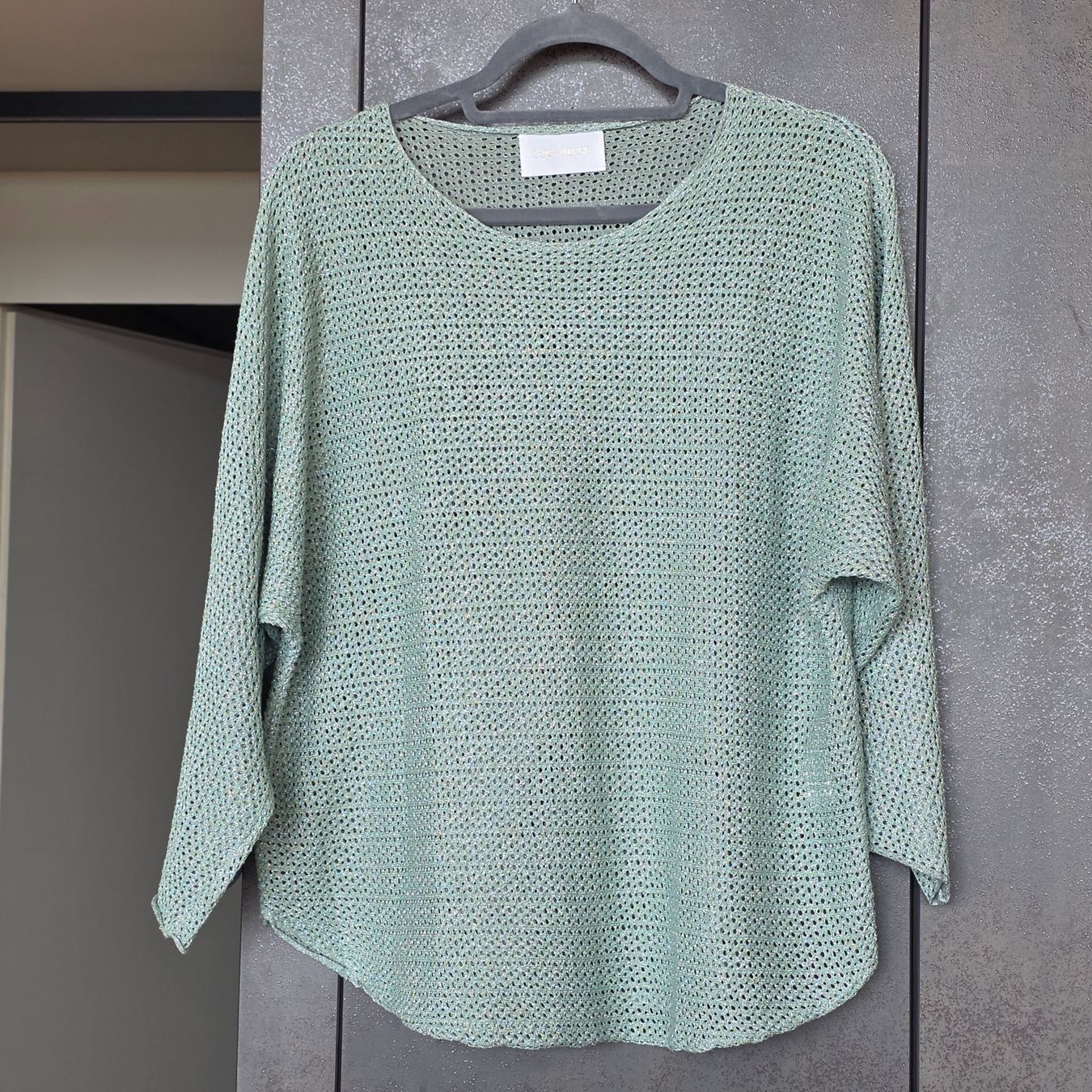 Maglioni & Felpe: 🐸 ZADIG & VOLTAIRE PULLOVER SILBER & MINT M LOCHSTRICK – Nuovo (secondo la descrizione) da Môtier (Vully) venduto da Frogs
