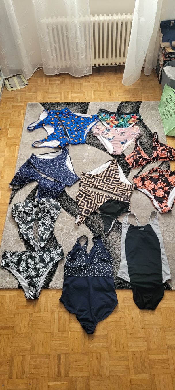 Badekleider & Bikinis: Serviette de plage/coton/Maillot de bain Rodeo  taille 48 – Neu (gemäss Beschreibung) aus Vevey von x_y_f 3