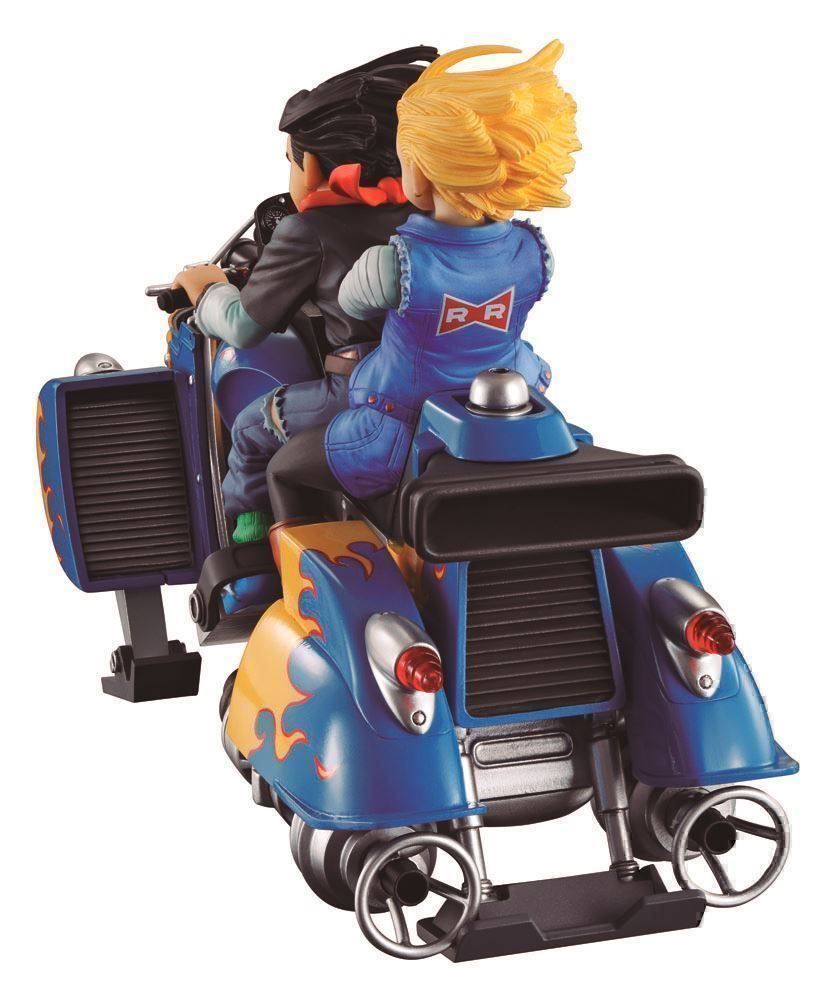 Statuette: Dragonball Z Desktop Real McCoy Android 17 et 18 – Nuovo e nell'imballaggio originale da St-Imier venduto da ATTAKSHOP 3