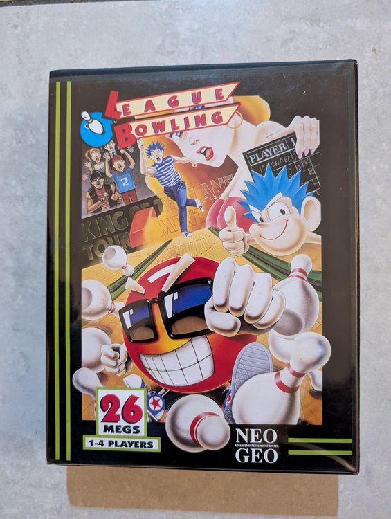 LEAGUE BOWLING – SNK Neo Geo AES (US Version) – komplett ! (Gebraucht) in Spiegel b. Bern für