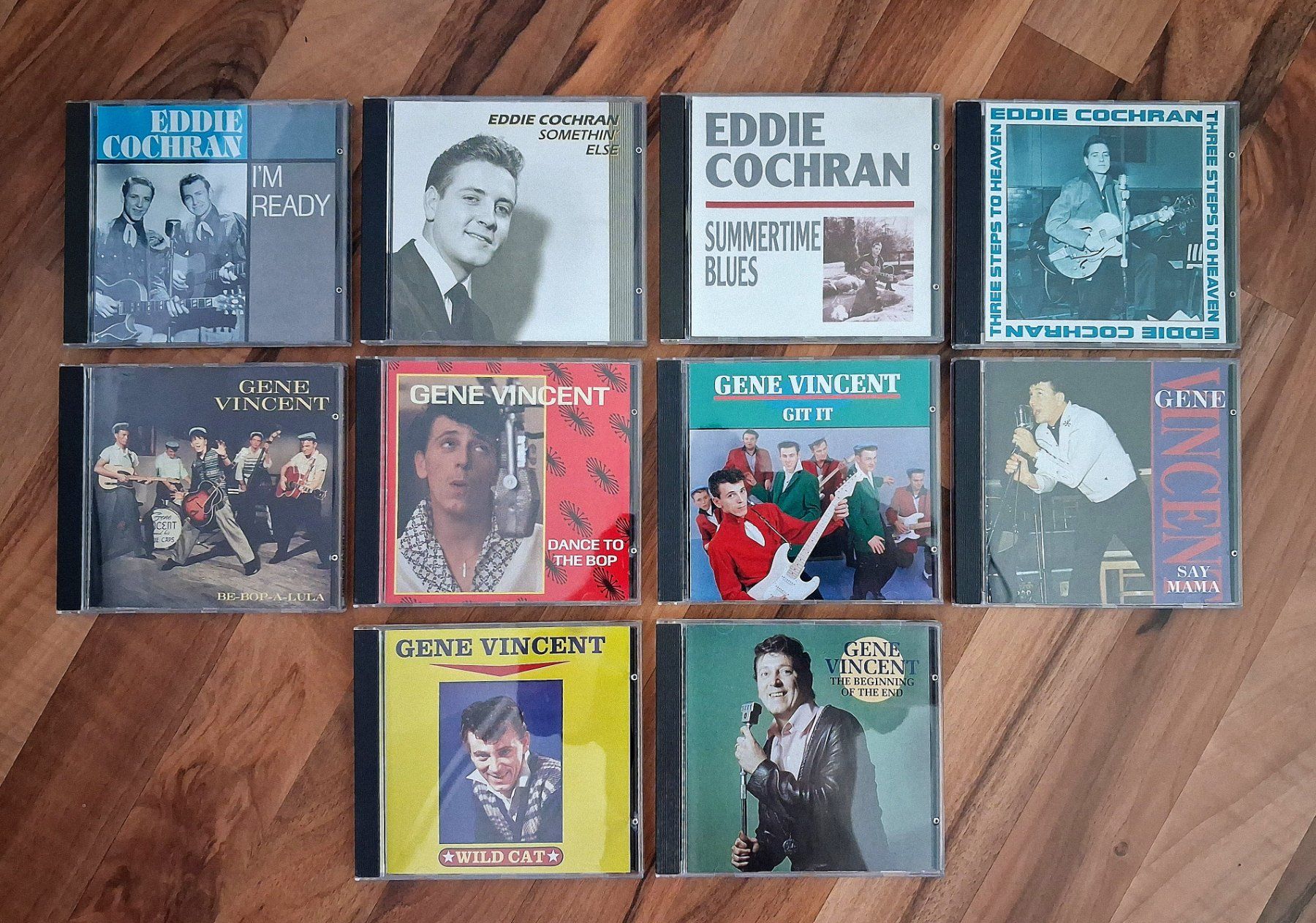 CD: 10 CD Set - Gene Vincent & Eddie Cochran - Rockabilly – Usato da Wilderswil venduto da Silverybrown