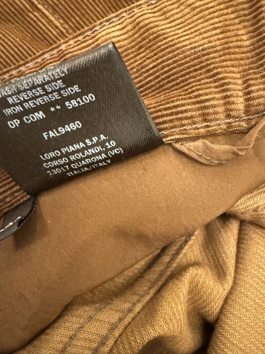 Loro Piana Pantaloni: Loro Piana pants – Usato da Paradiso venduto da apf_mh9c 5