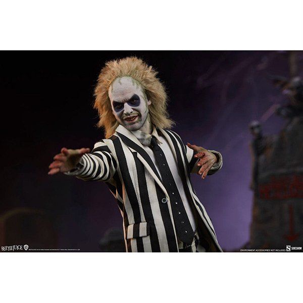 Statuette: Sideshow -- Beetlejuice - Actionfigur 1/6 - 30 cm – Nuovo e nell'imballaggio originale da Zofingen venduto da ActionSpielzeug 6