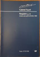 Gabriel Fauré - Requiem op. 48 - Partitur, neu