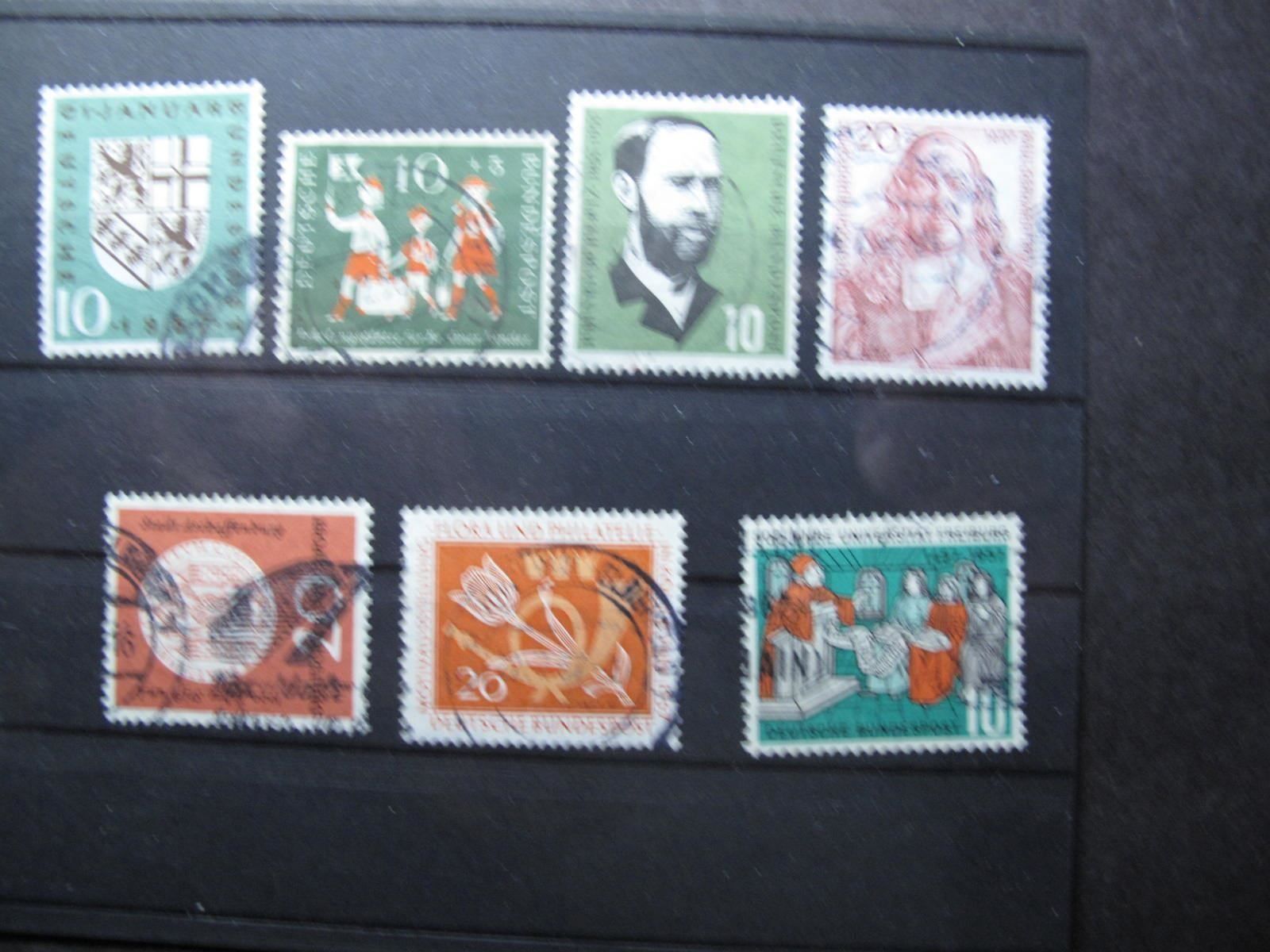 Tutti i francobolli: BRD 1957 Saarland / Univ. Freiburg – Usato da Wil SG venduto da fva01