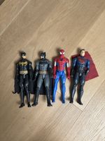 Actionfiguren Batman, Spiderman und Superman