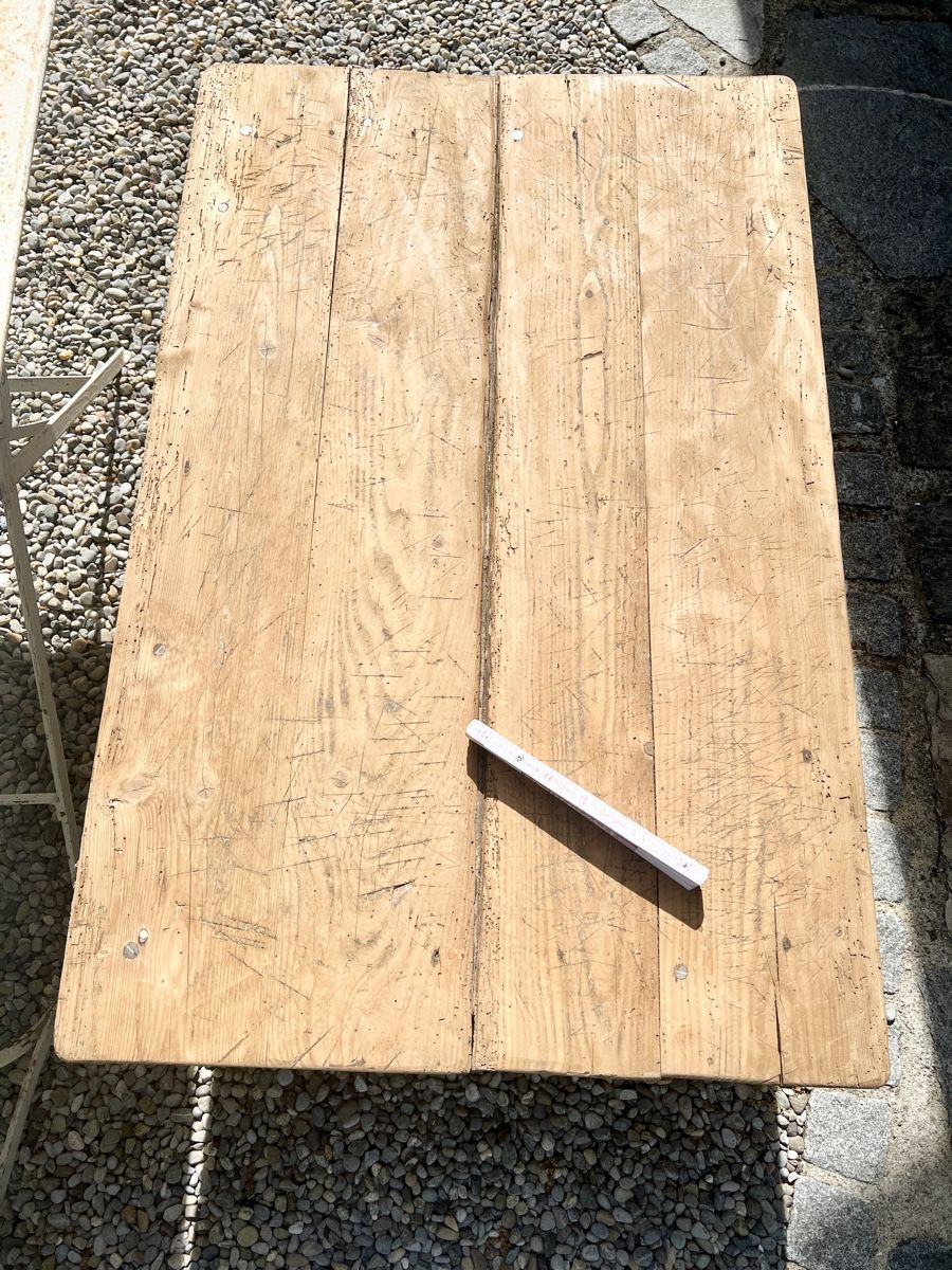 Tavoli: Salontisch mit Schublade Coutchtisch aus Altholz – Usato da Sirnach venduto da dasrosahaus 5