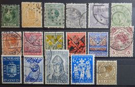 Niederlande ex. Kat. 10-768 gest. 1867/1961 Kat. 182 Euro
